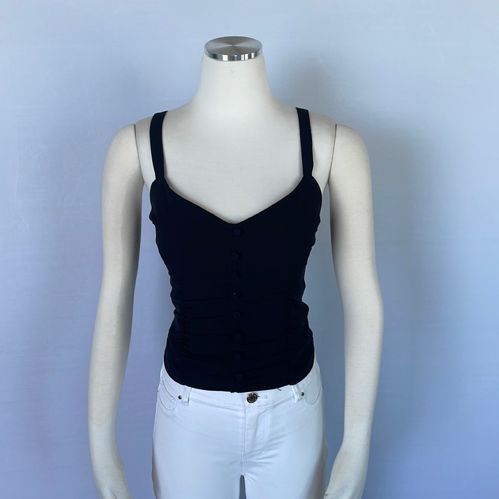 NWT Abercrombie Black Top Small